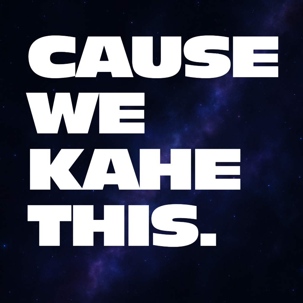 Cause We KAHE This: New Drop for Fall